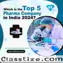 Which is the top 5 pharma company in India 2024?
