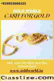  We the GOLDWORLD pay you instant cash for your old gold and highest in DELHI NCR.