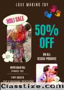 Holi Offer on Sex Toys for Festival of Colour Call 9836794089