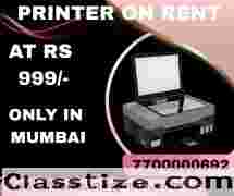 printer on rent on rent price start @ Rs.999/-  Mumbai  ,Vashi Belapur , Navi Mumbai