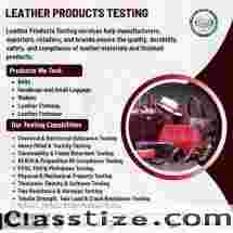 Top Leather Products Testing Lab near Kanpur