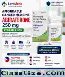 Buy Abiraterone Acetate 250 mg at Low Price with Secure Shipping To Makati City