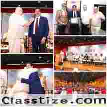 Dr. Sandeep Marwah Honoured with Prestigious Art and Culture Award by Peacemaker World Alliance, Russia