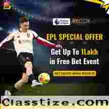 EPL Free Bet Rewards on Reddy Anna Book