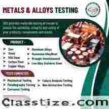 METALLOGRAPHY AND METAL TESTING in india