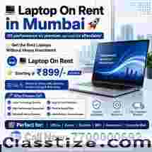laptop on rent at Rs 699/- Mumbai, Vashi, Belapur, Navimumbai