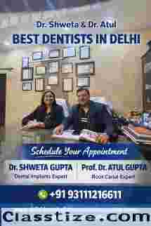 Dr Shweta & Dr Atul, Best Dentists in Delhi, from Kamniyata Dental Solution