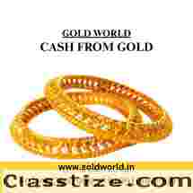 If you want instant cash for your old gold than sell your gold to the GOLDWORLD.