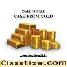 If you want instant cash for your old gold than sell your gold to the GOLDWORLD.