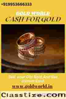 If you want instant cash for your old gold than sell your gold to the GOLDWORLD.