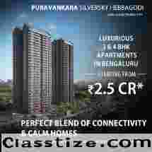 Purva Silver Sky Hebbagodi | 3, 4 & 5 BHK Luxury Apartments Bangalore.			