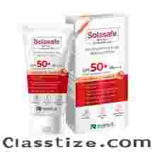Regaliz Solasafe SPF 50+ Sunscreen Gel – (50 g) - CUREKA