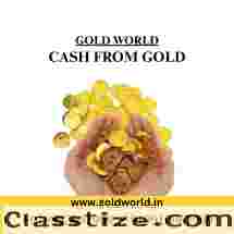 If you want instant cash for your old gold than sell your gold to the GOLDWORLD.