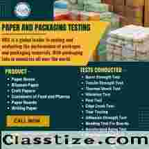 PAPER AND PACKAGING Testing Services in India