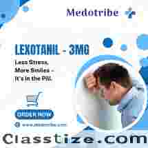 Find Calm with Lexotanil 3mg: Your Anxiety Medication Solution from Medotribe in the USA!