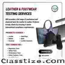 Leather Products Testing Lab near Noida