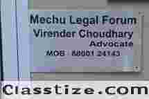 Mechu Legal Forum Adv. Virender Choudhary