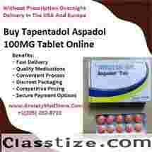 Buy Tapentadol 100mg Online And Enjoy Overnight Free Shipping