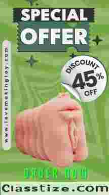 Flat 45% Off 3 In 1 Masturbator for Male Call 9836794089