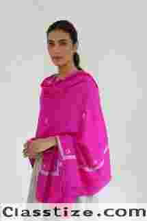 Buy Flower Buti Hand Embroidered Pashmina Shawl Online