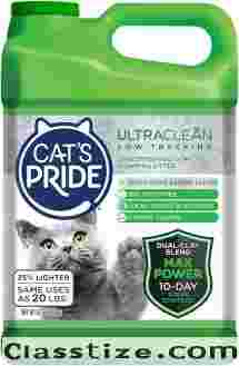 Cat's Pride Max Power: UltraClean Low Tracking Multi-Cat Clumping Litter 