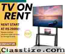  TV on rent start at rs 2999/- only 