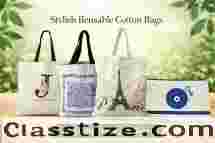 Stylish Reusable Cotton Bags for Everyday Needs