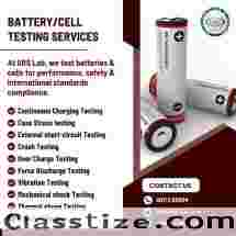 Batteries and Cells Testing Lab in India