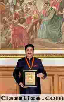 Dr. Sandeep Marwah Honored in Edinburgh, Scotland for Setting Ten World Records in Media and Education