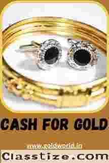 If you want instant cash for your old gold than sell your gold to the GOLDWORLD.