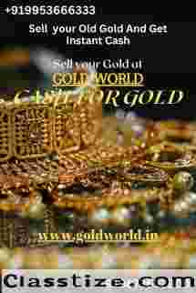 If you want instant cash for your old gold than sell your gold to the GOLDWORLD.
