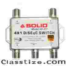 SOLID SD-417 DiSEqC 2.0 Switch - 4in1