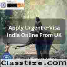 Apply Urgent e-Visa India Online From UK