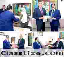 Ambassador of Palestine Visits AAFT to Explore Creative Education and Strengthen Cultural Cooperation