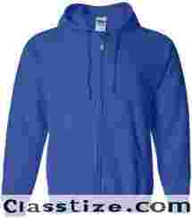 Comfortable Heavy Blend Full Zip Hoodie Charlotte NC