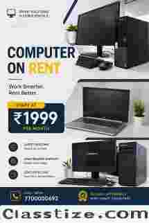 Computer On Rent Start At Rs.1999/-  Only In Mumbai