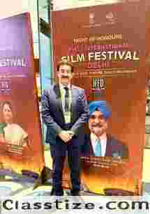 Sandeep Marwah Attends Grand Closing Ceremony of 1st International Film Festival of Delhi