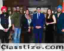 Star Cast of Blackia 2 Visits Marwah Studios for Film Promotion