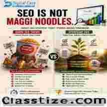 SEO is NOT Maggi Noodles. It's a Long-Term Investment!