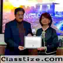 Sandeep Marwah Honored as Global Ambassador of MAXable Social Organization in a Prestigious Event in London