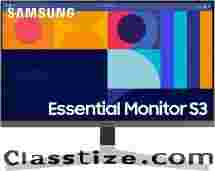 SAMSUNG 24-Inch S33GC Series Business Essential Computer Monitor, IPS Panel