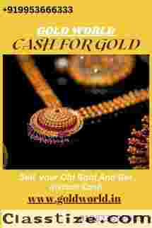 If you want instant cash for your old gold than sell your gold to the GOLDWORLD.