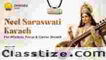 Neel Saraswati Kavach for Wisdom, Focus & Career Growth