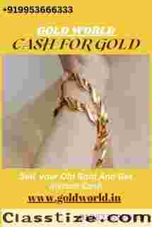  We the GOLDWORLD pay you instant cash for your old gold and highest in DELHI NCR.