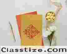 Beautiful South Indian Wedding Cards | Custom South Indian Invitations