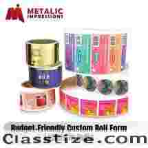 Budget-Friendly Custom Roll Form Labels in India 