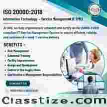 ISO 20000 Certification Services in Chennai