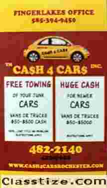 Cash 4 Cars Rochester - Sell your Vehicles