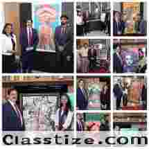 British Army Delegation Inaugurates Art Exhibition at AAFT During Indo–UK Business Meet