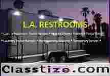 Luxury restroom trailer rentals